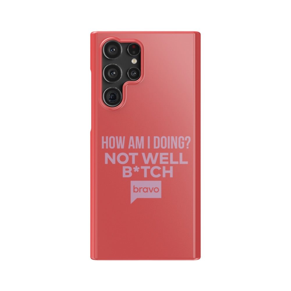 Bravo Gear Not Well B*tch Tough Phone Case