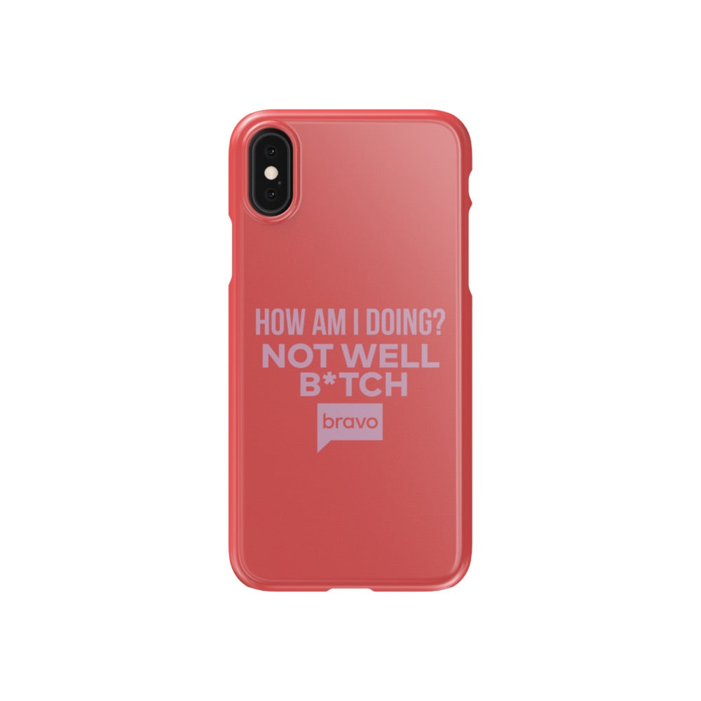 Bravo Gear Not Well B*tch Tough Phone Case