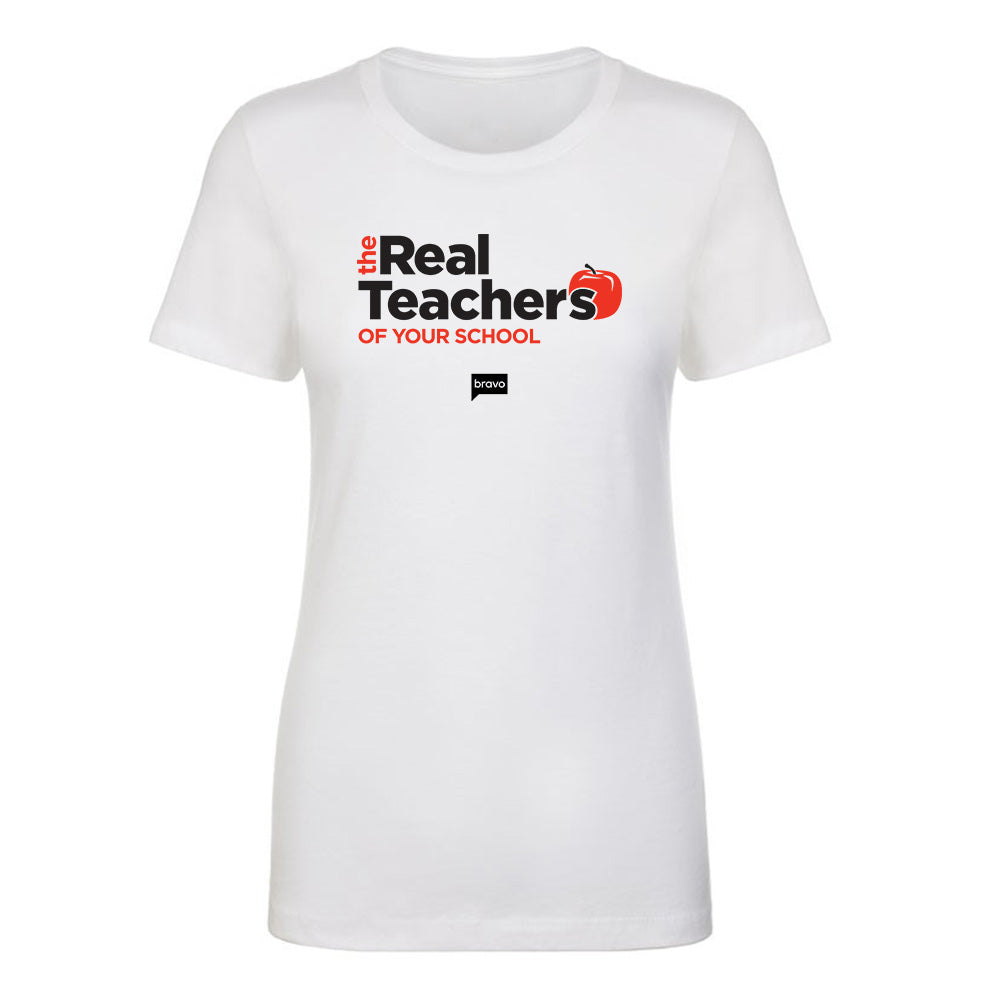 Bravo Gear The Real Teachers Personalized Women's Short Sleeve T-Shirt