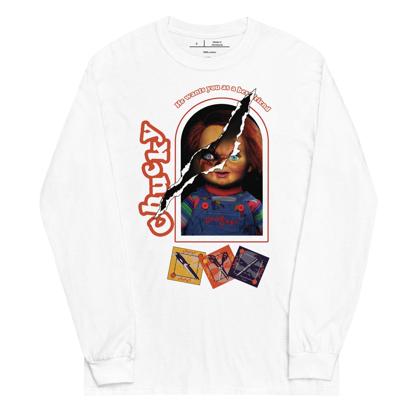 Chucky Best Friends Long Sleeve Shirt