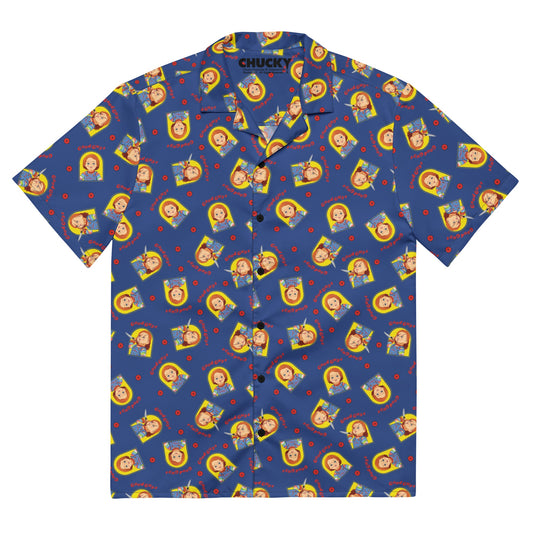 Chucky Good Guys Pattern Button Up Shirt