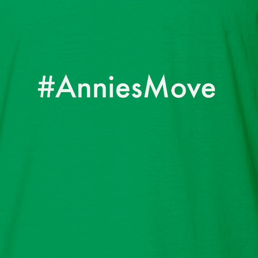 Community #AnniesMove Adult Short Sleeve T-Shirt