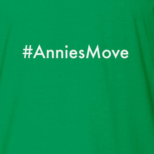 Community #AnniesMove Adult Short Sleeve T-Shirt