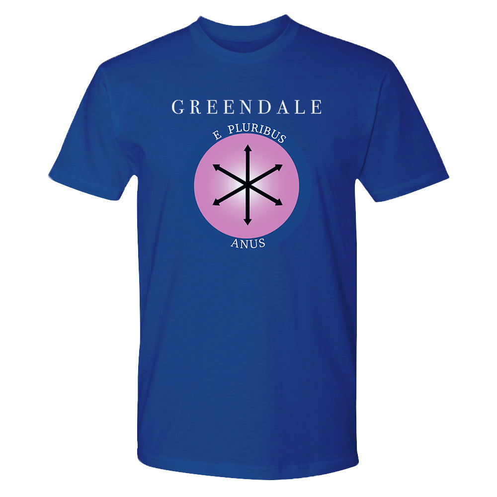 Community Greendale E. Pluribus Anus Adult Short Sleeve T-Shirt