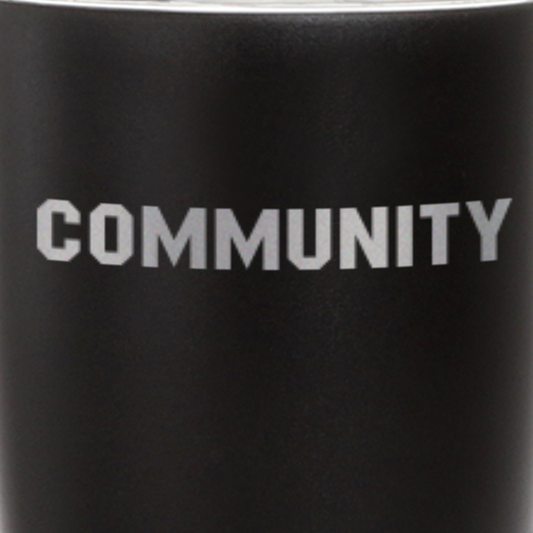 Community Logo Laser Engraved SIC Tumbler