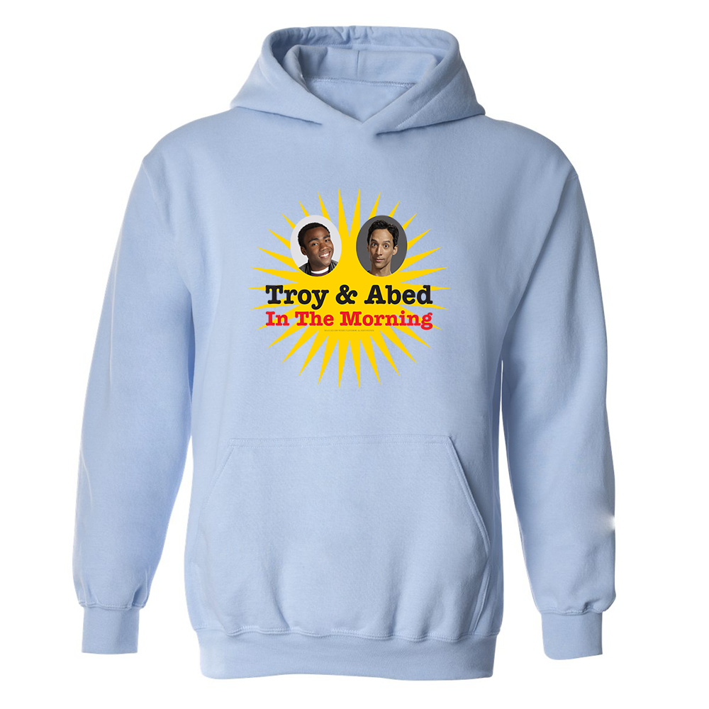 Community Troy & Abed in the Morning Fleece Hooded Sweatshirt