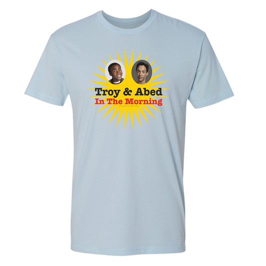 Community Troy & Abed in the Morning Adult Short Sleeve T-Shirt