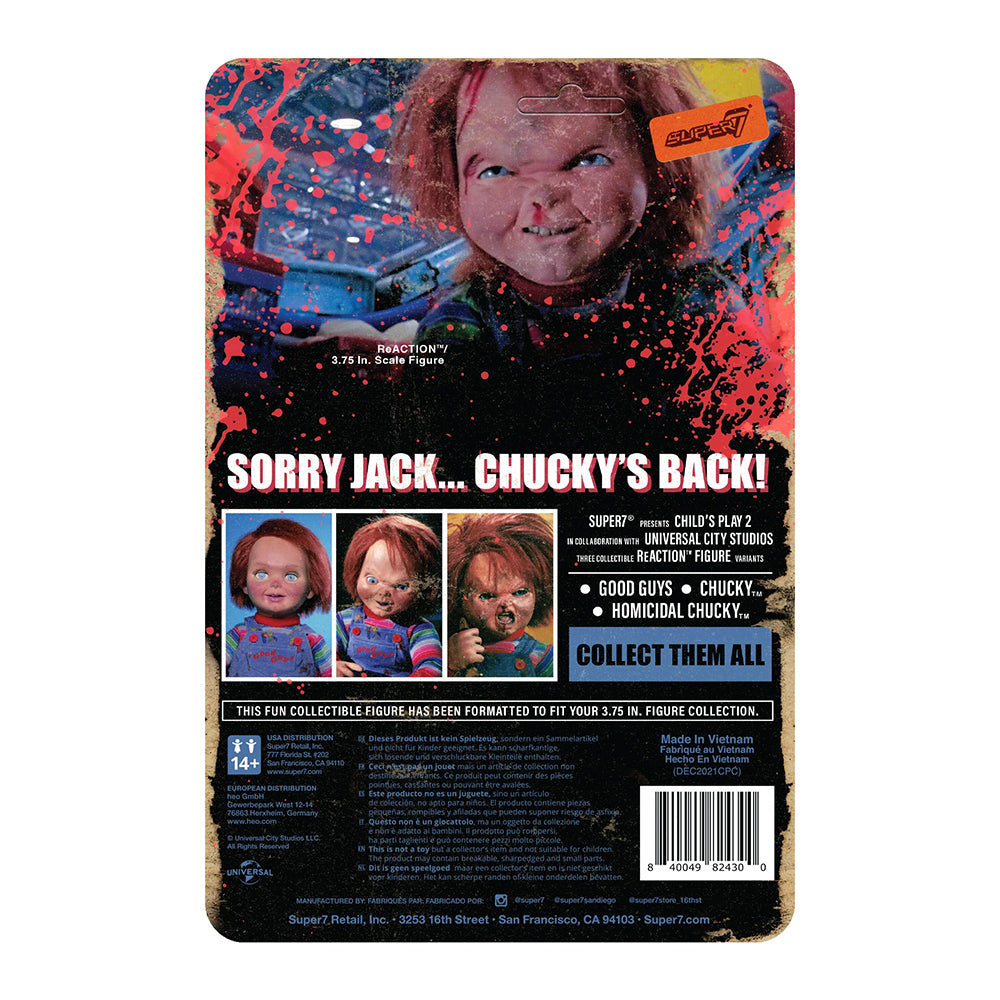 Child's Play ReAction Figure Homicidal Chucky