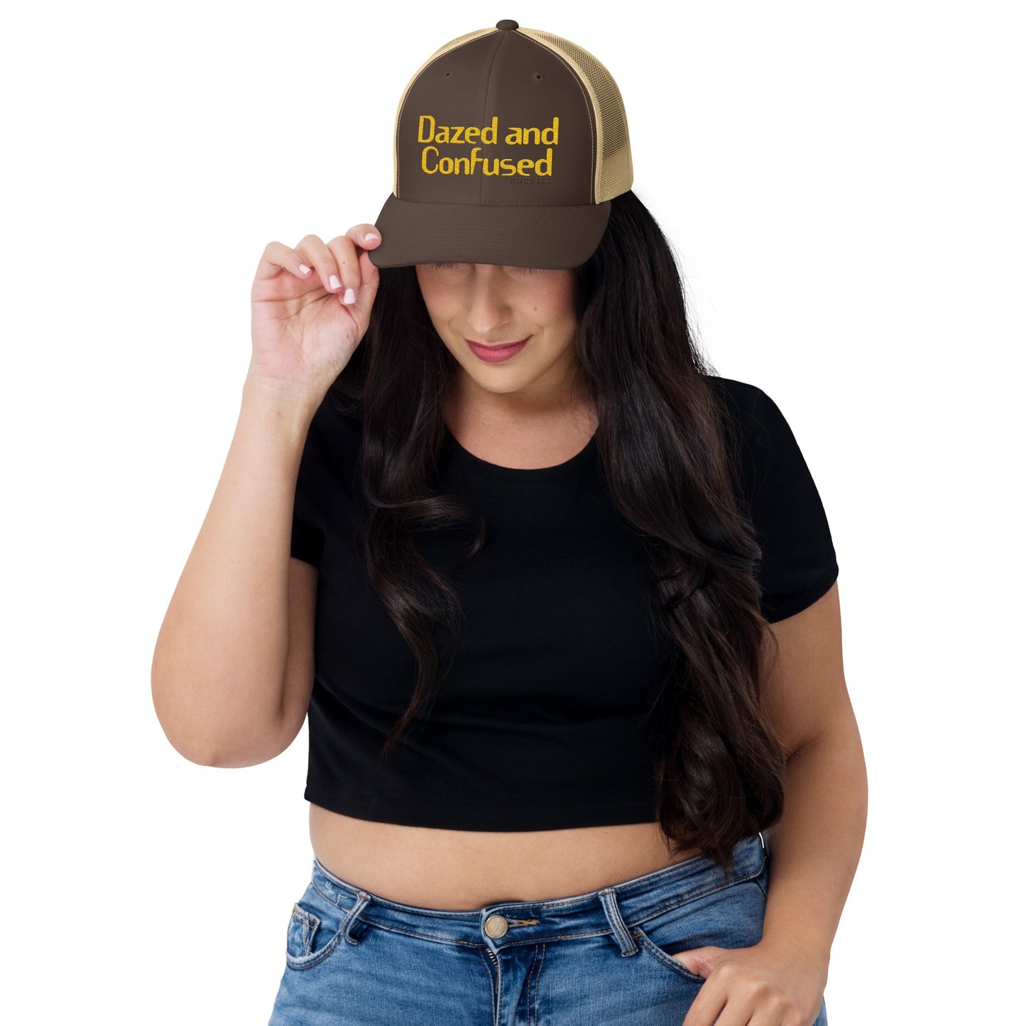 Dazed and Confused Logo Retro Trucker Hat