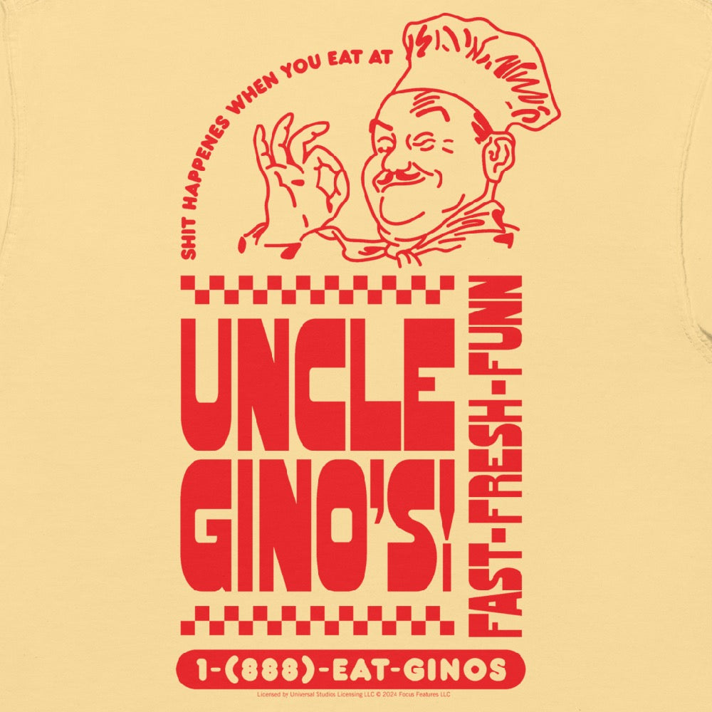 Drive-Away Dolls Uncle Gino's Comfort Colors Pocket T-Shirt