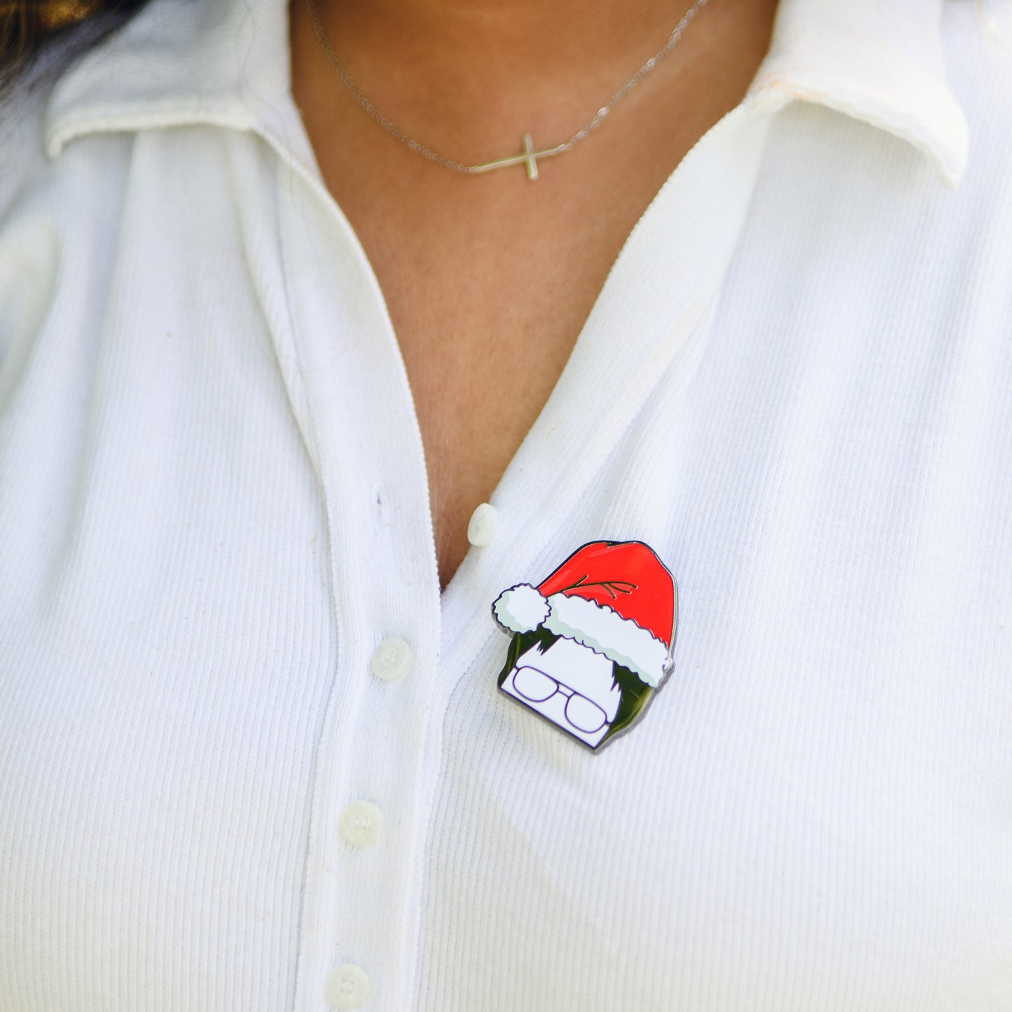 The Office Holiday Dwight Schrute Pin