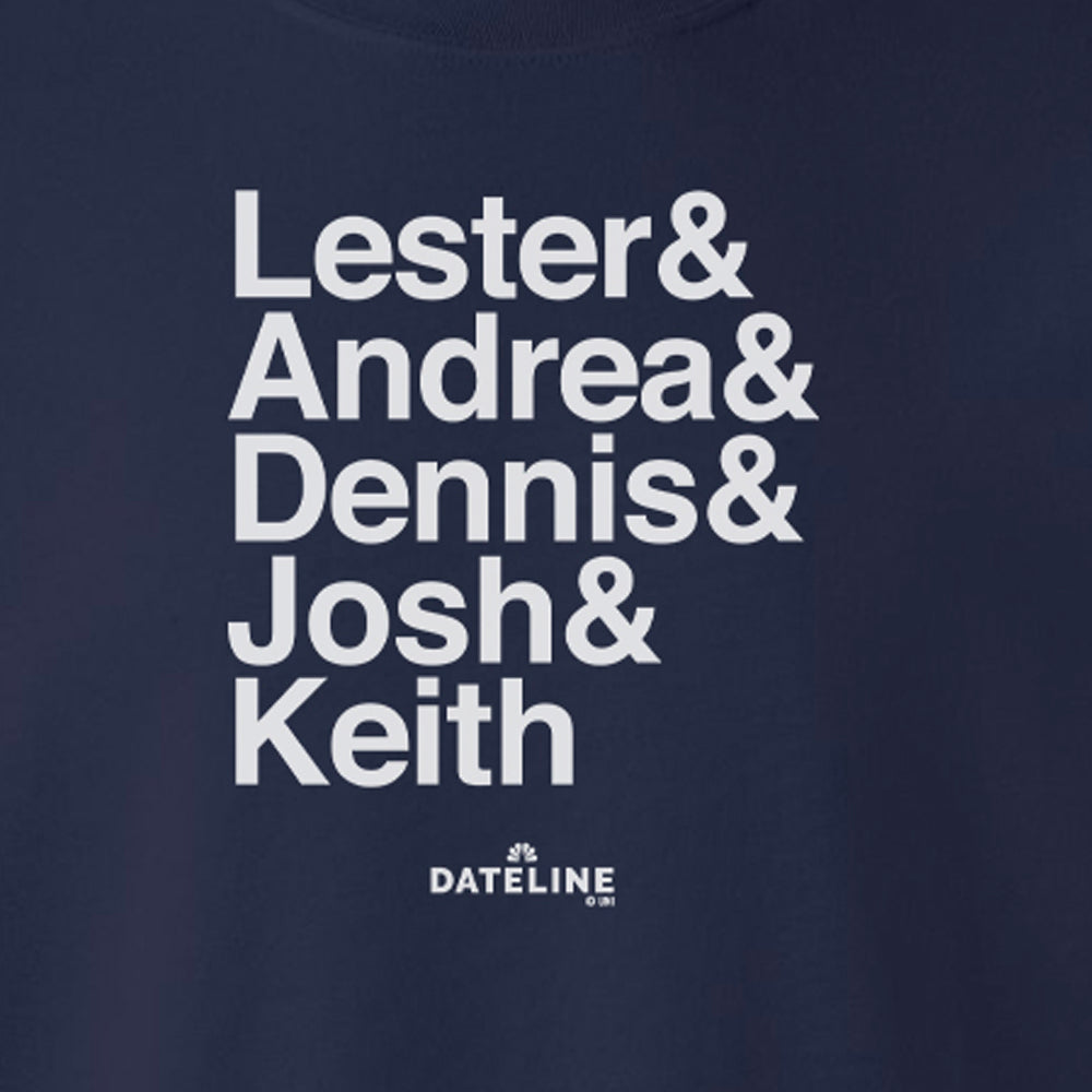 DATELINE Ampersand Fleece Crewneck Sweatshirt