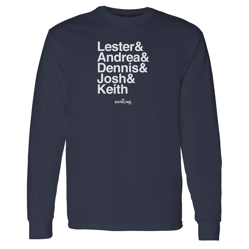 DATELINE Ampersand Long Sleeve T-Shirt