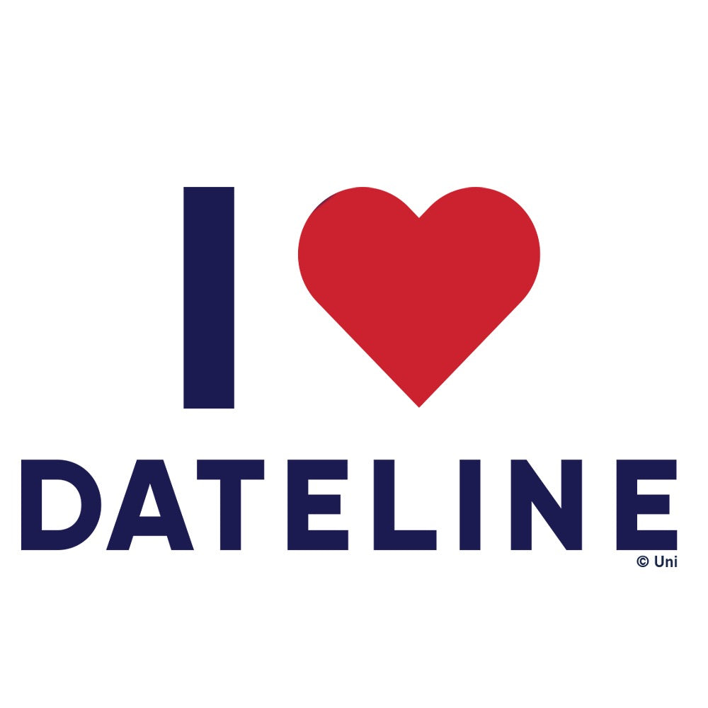 DATELINE I Heart DATELINE Two-Toned Mug