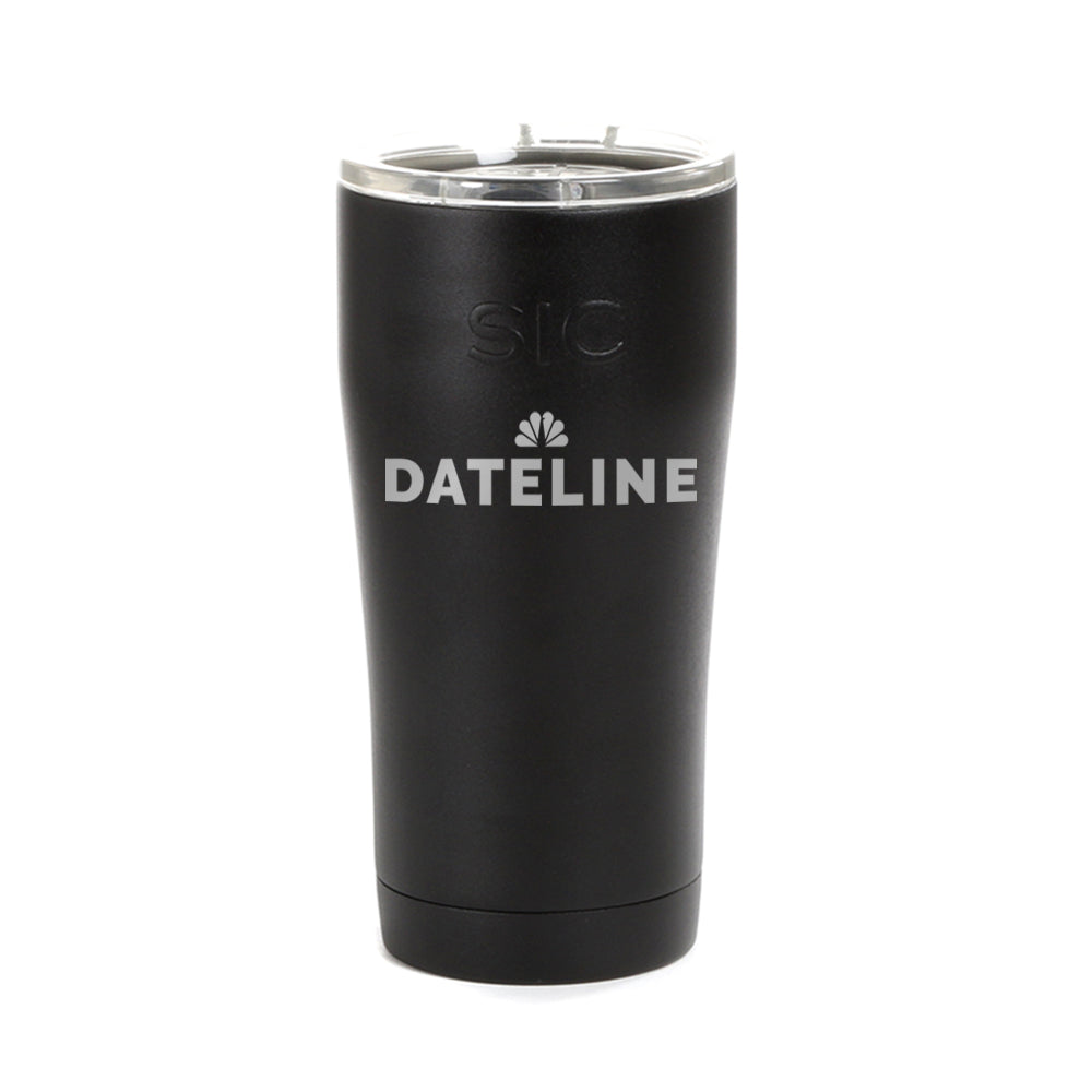 DATELINE Logo Laser Engraved SIC Tumbler