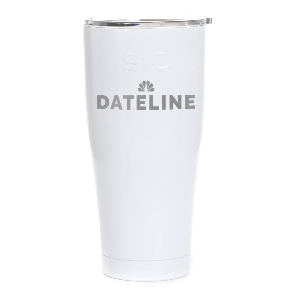 DATELINE Logo Laser Engraved SIC Tumbler