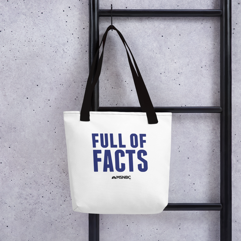 MSNBC Gear Full of Facts Premium Tote Bag