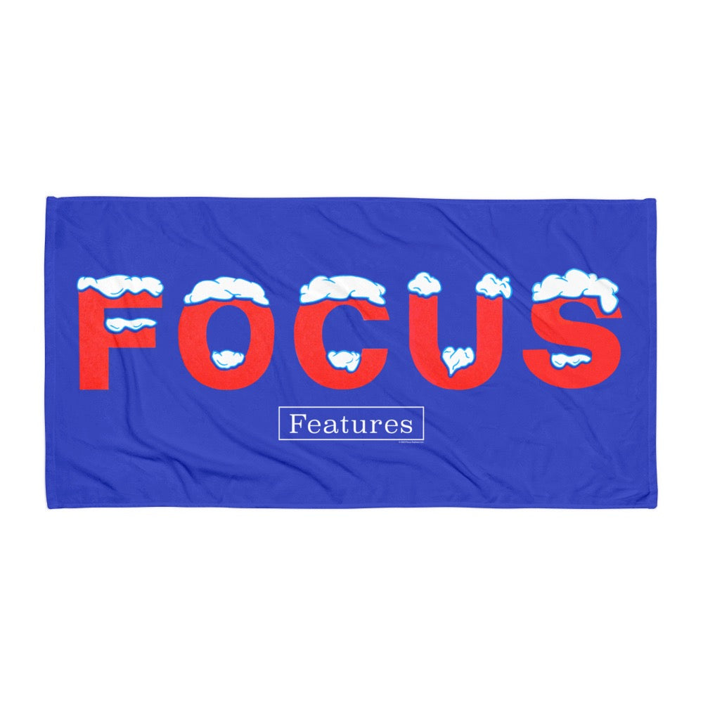 Cool as ICE Focus Features Logo Beach Towel