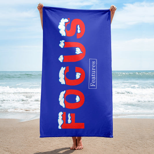 Cool as ICE Focus Features Logo Beach Towel