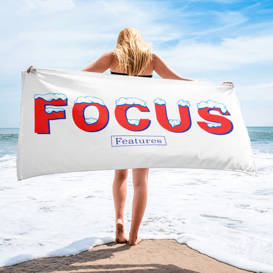 Cool as ICE Focus Features Logo Beach Towel