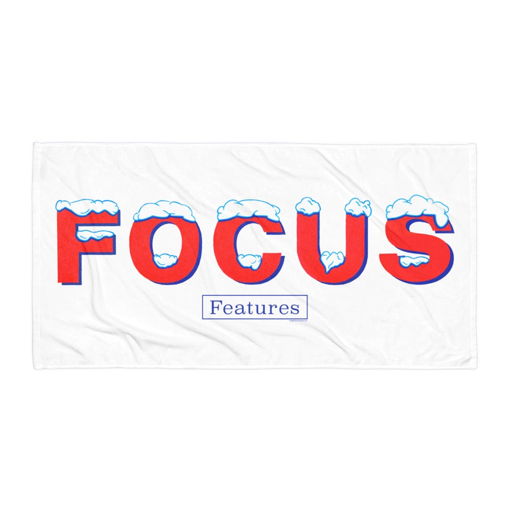 Cool as ICE Focus Features Logo Beach Towel