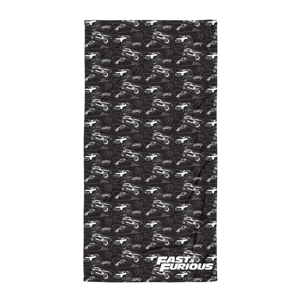 Fast & Furious Speed Beach Towel