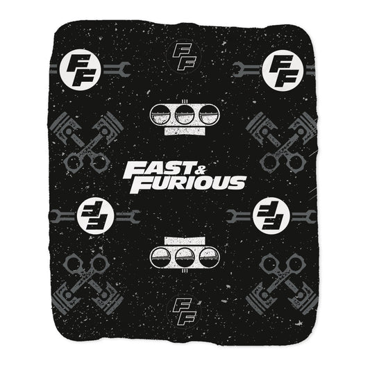 Fast & Furious Sherpa Blanket