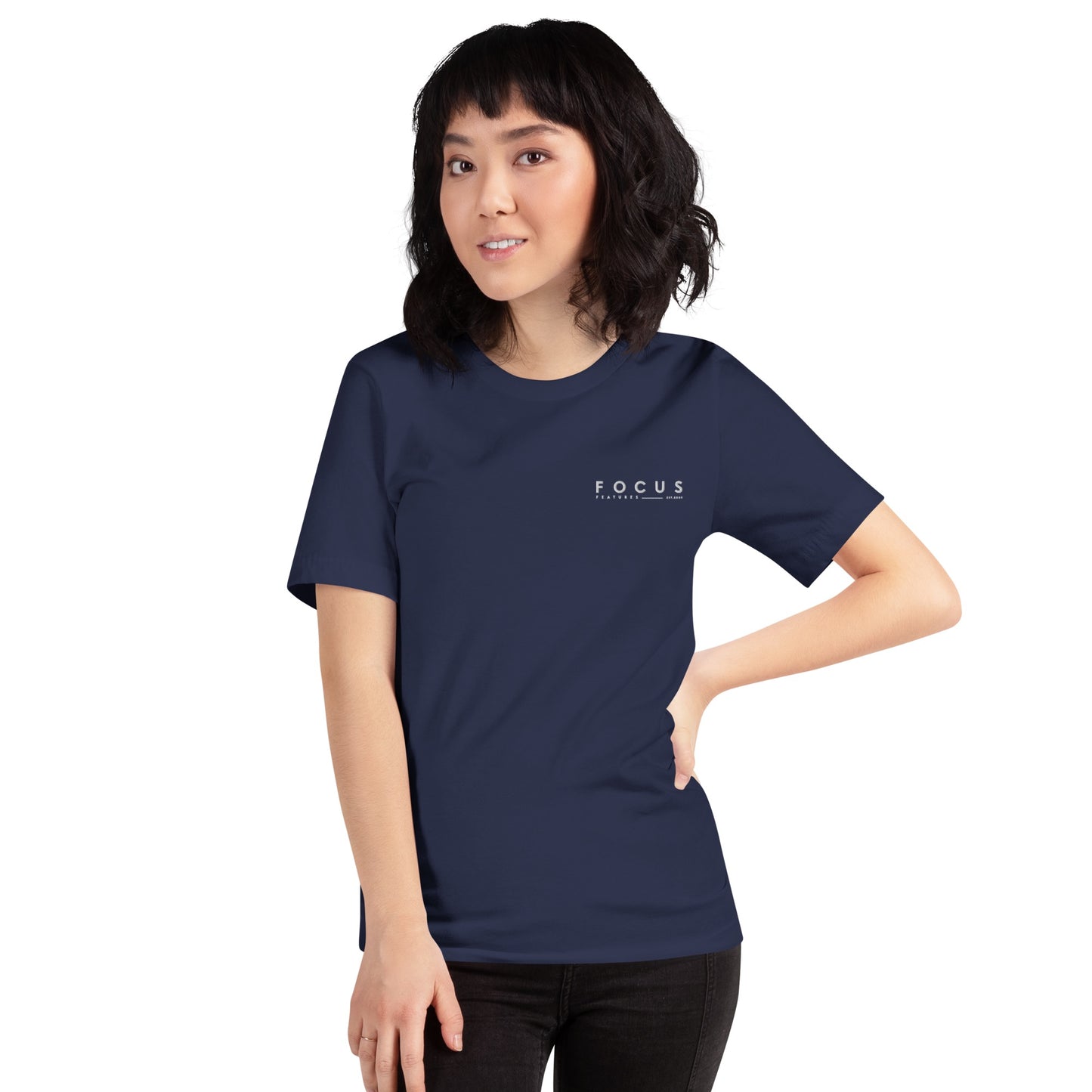 Focus Features Logo Embroidered T-Shirt