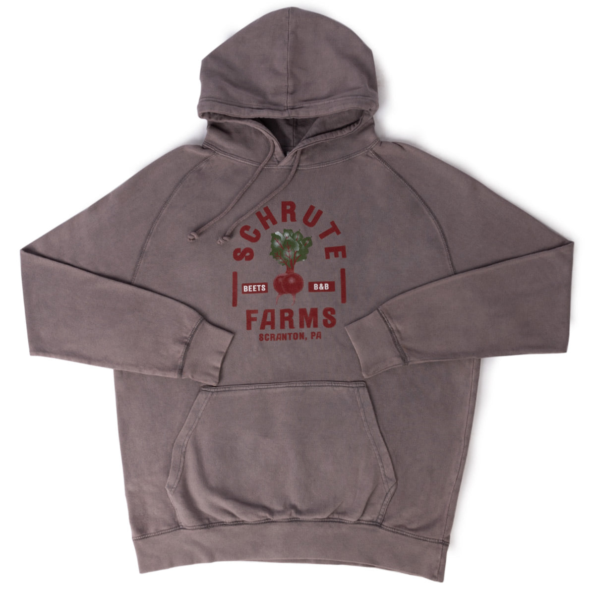 The Office Schrute Farms Vintage Raglan Hoodie