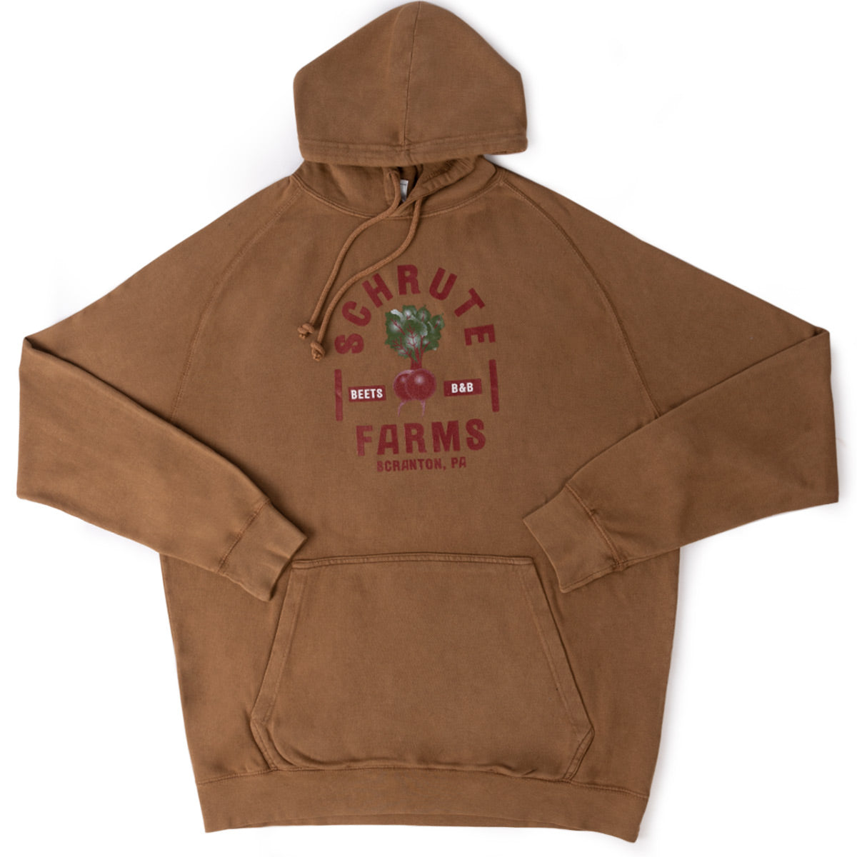 The Office Schrute Farms Vintage Raglan Hoodie