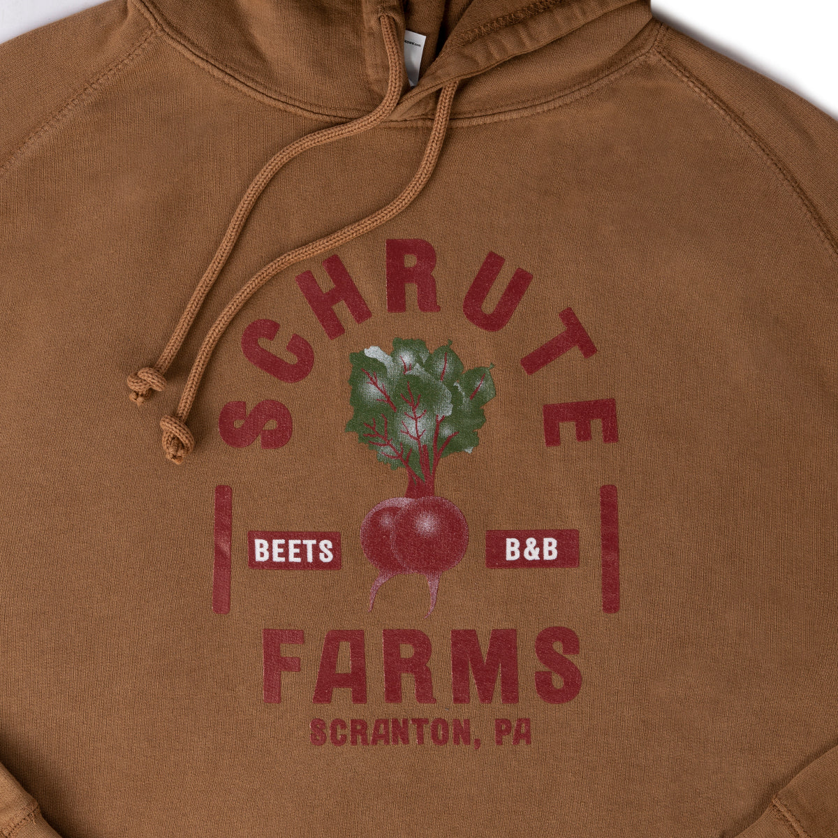 The Office Schrute Farms Vintage Raglan Hoodie