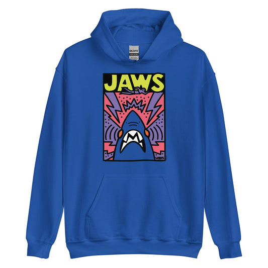 Jaws Movie Poster Doodle Hoodie