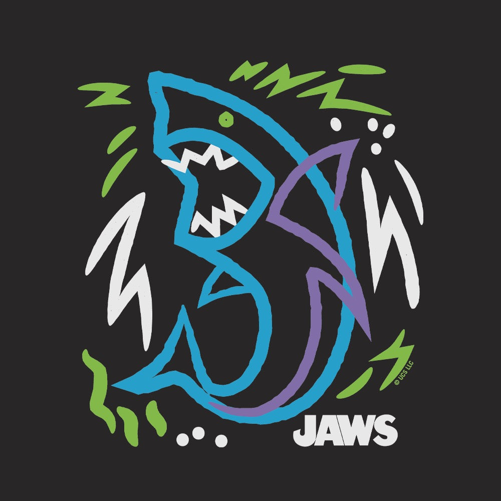 Jaws Doodle Unisex Tank Top