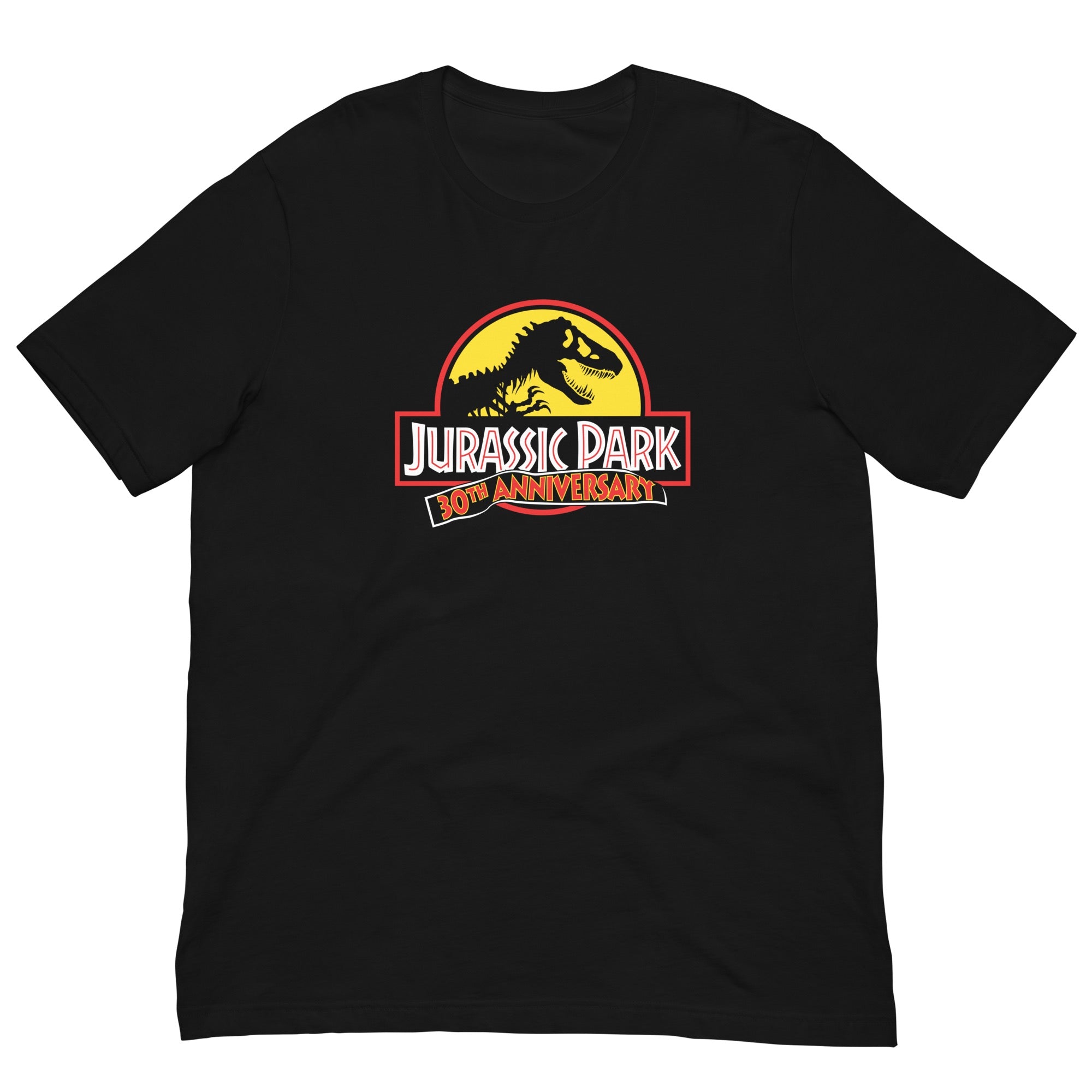 Jurassic Park 30th Anniversary Logo unisex T-Shirt Black / XXL