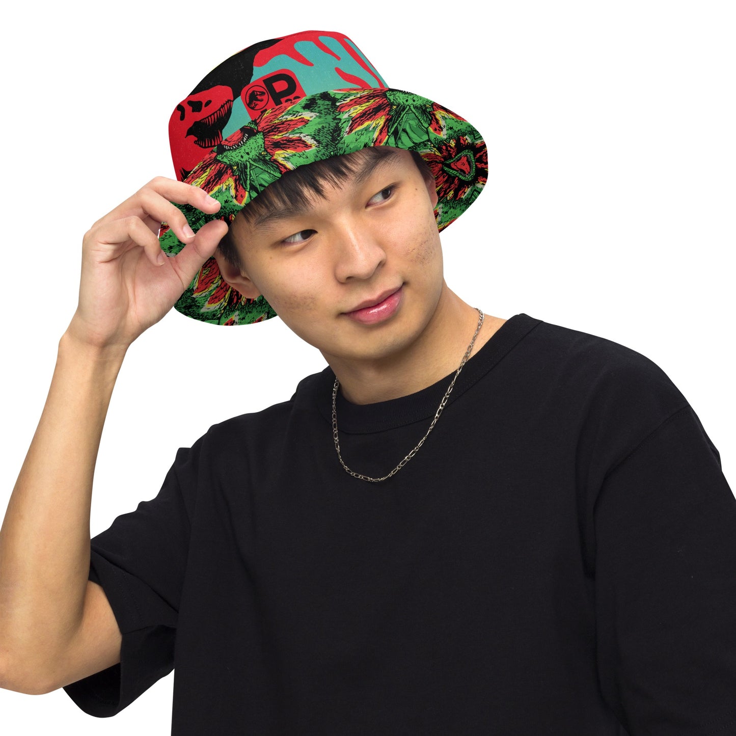 Jurassic Park 30th Anniversary Reversible Bucket Hat