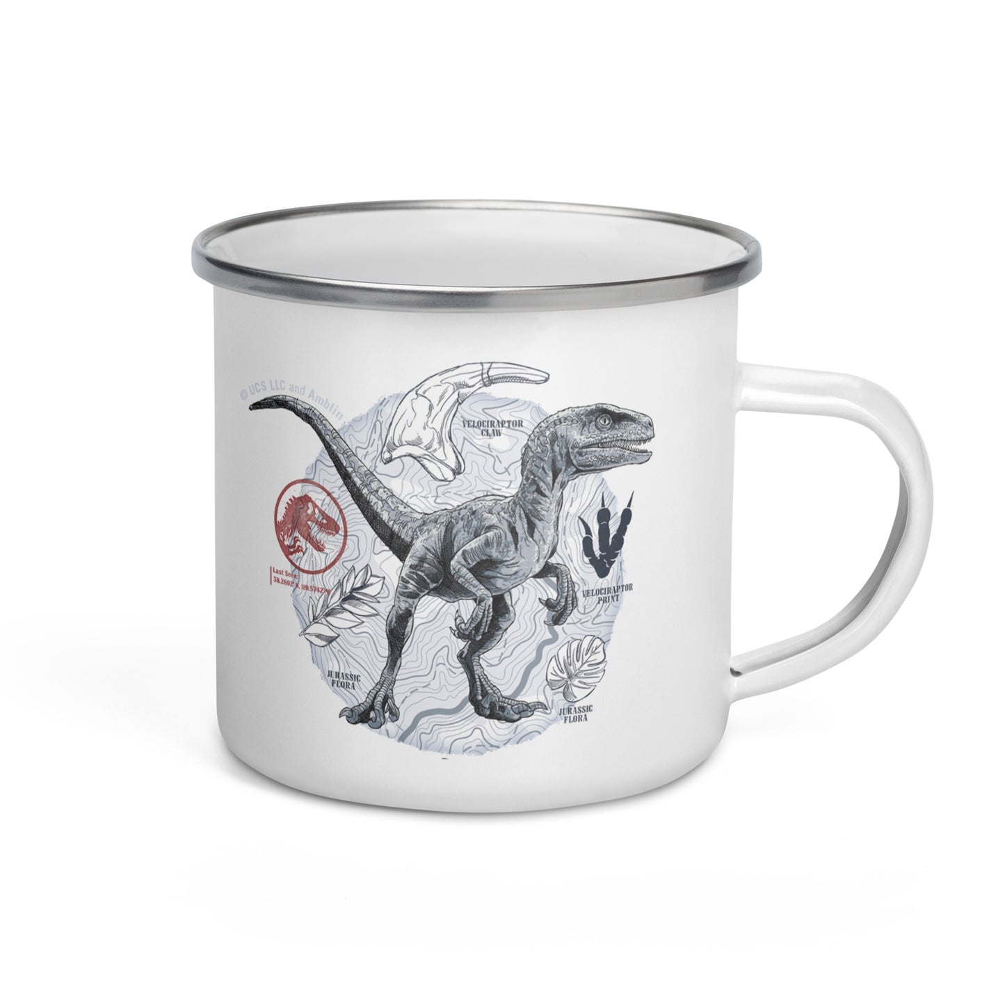 Jurassic Park National Parks Customized Dinosaur Campfire Mug