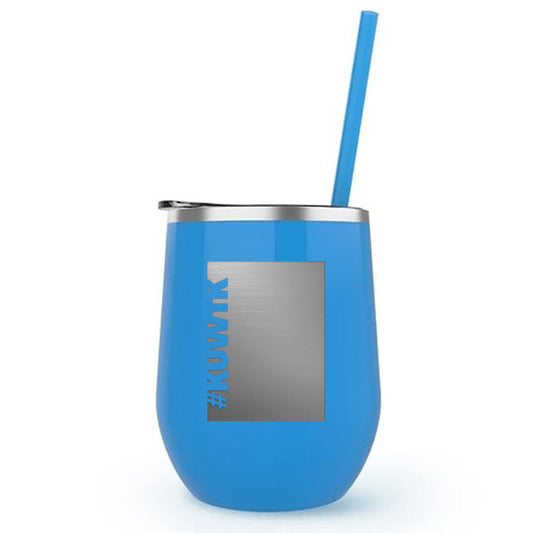 Keeping Up with the Kardashians Block Hashtag Wine Tumbler