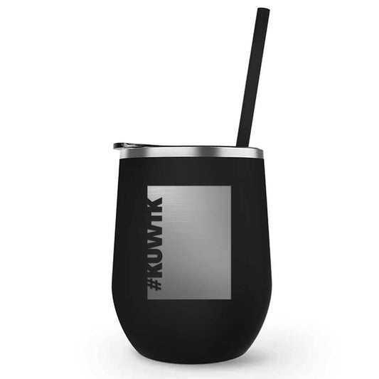 Keeping Up with the Kardashians Block Hashtag Wine Tumbler