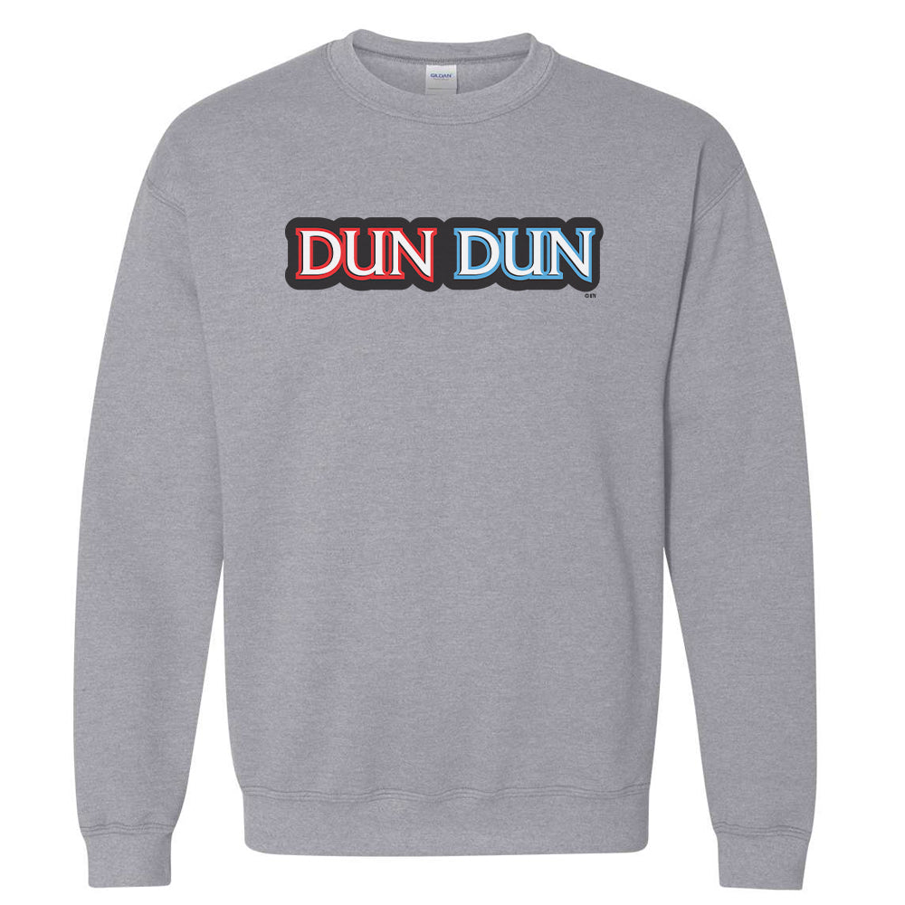 Law & Order: SVU Dun Dun Fleece Crewneck Sweatshirt