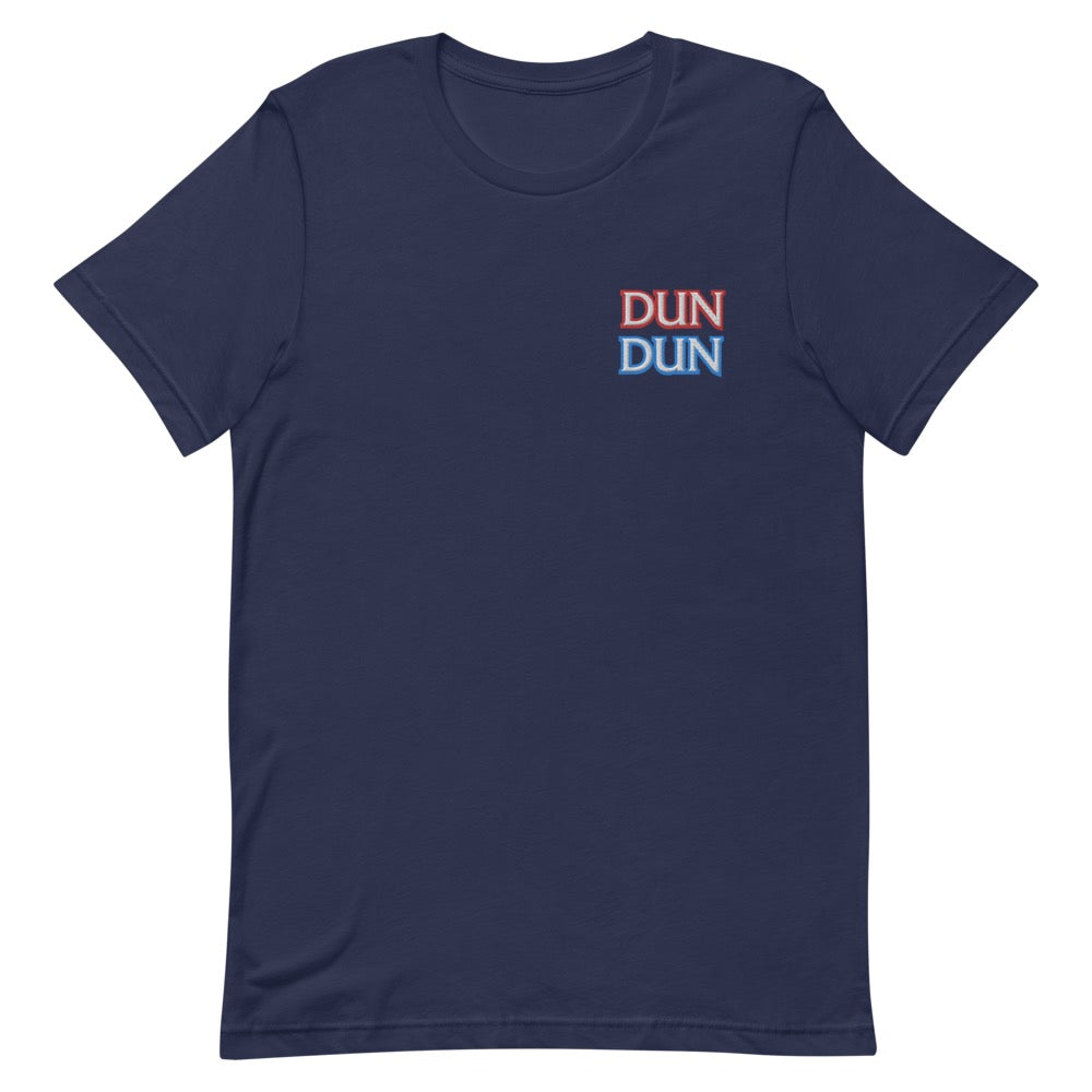 Law & Order Dun Dun Embroidered T-Shirt