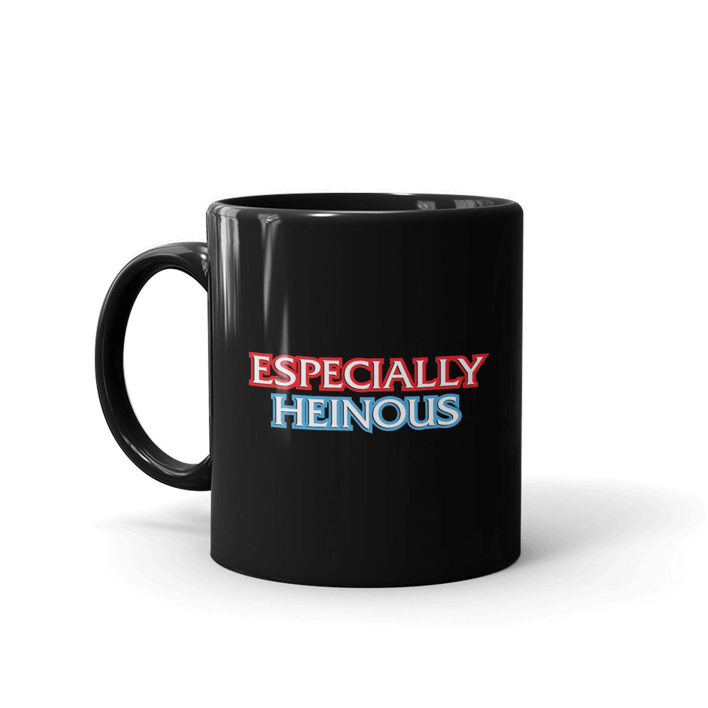 Law & Order Especially Heinous Black Mug