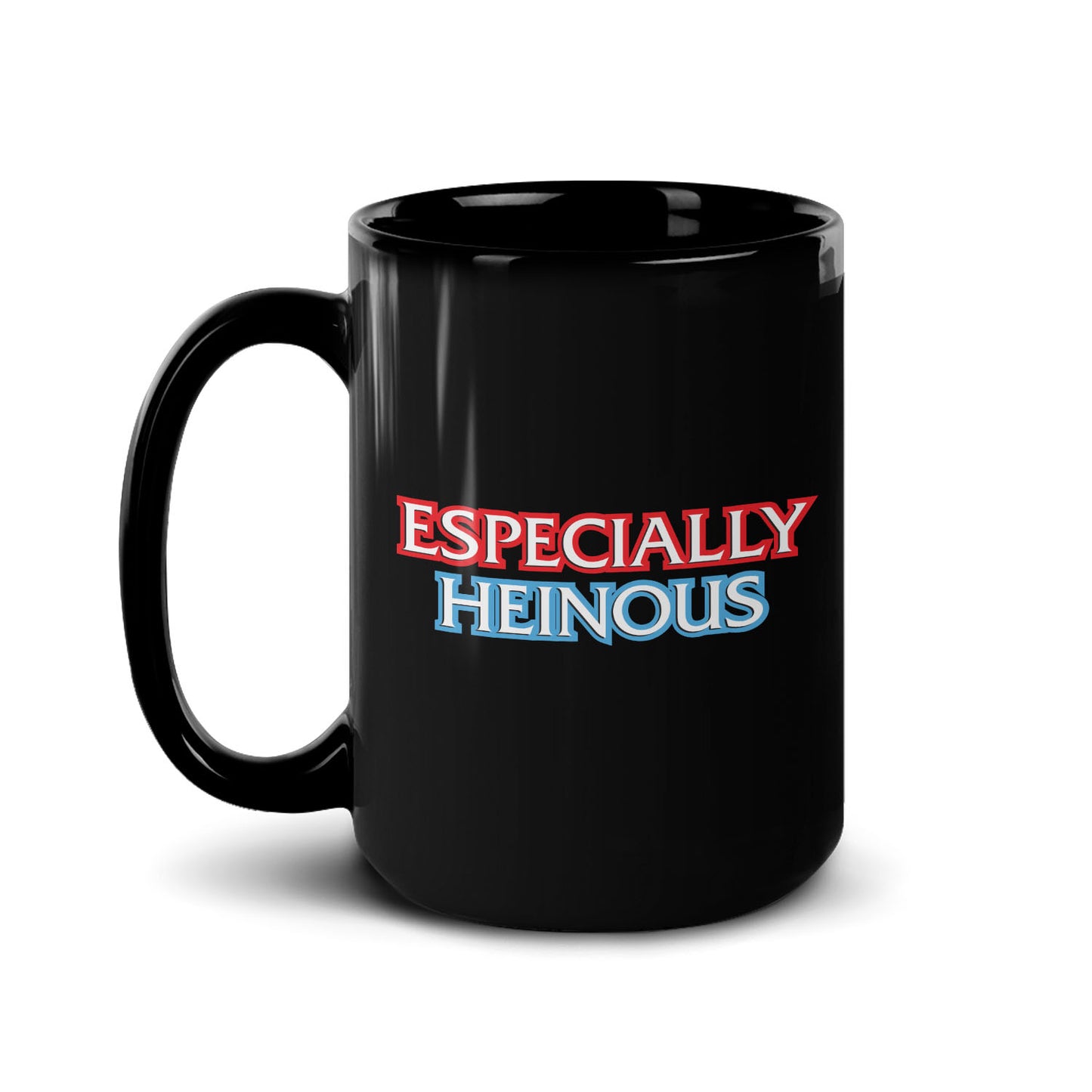 Law & Order Especially Heinous Black Mug