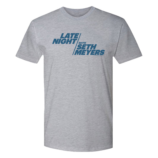 Late Night With Seth Meyers Men's Logo Short Sleeve T-Shirt