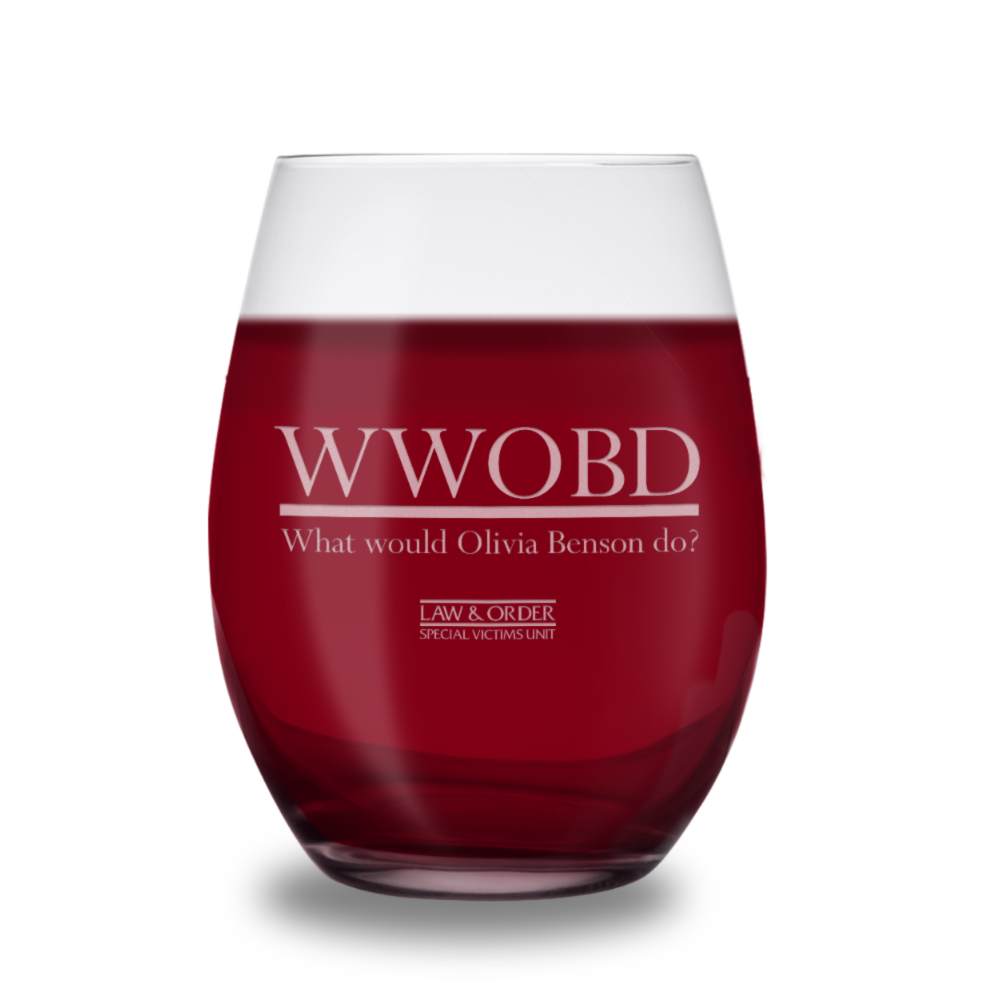 Law & Order: SVU WWOBD Stemless Wine Glass