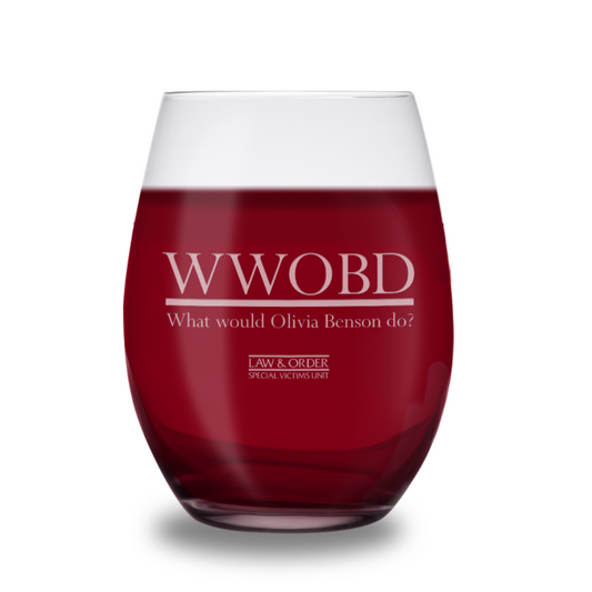 Law & Order: SVU WWOBD Stemless Wine Glass