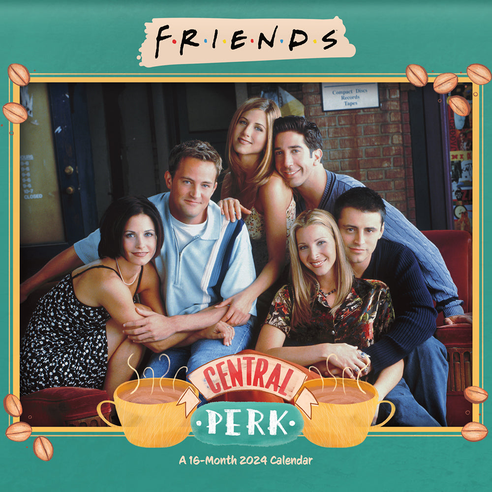 Friends 16-Month 2024 Mini Calendar
