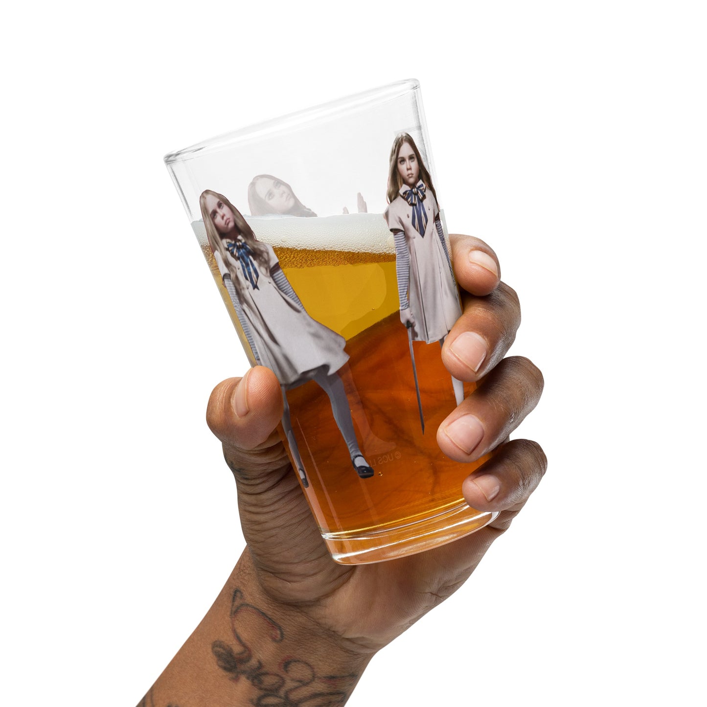 M3GAN Dancing Pint Glass