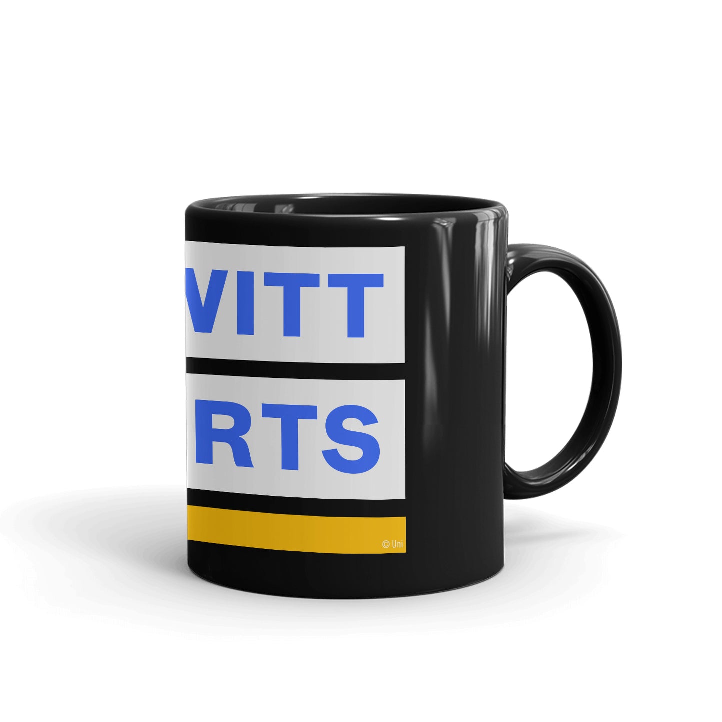 Alex Witt Reports Black Mug