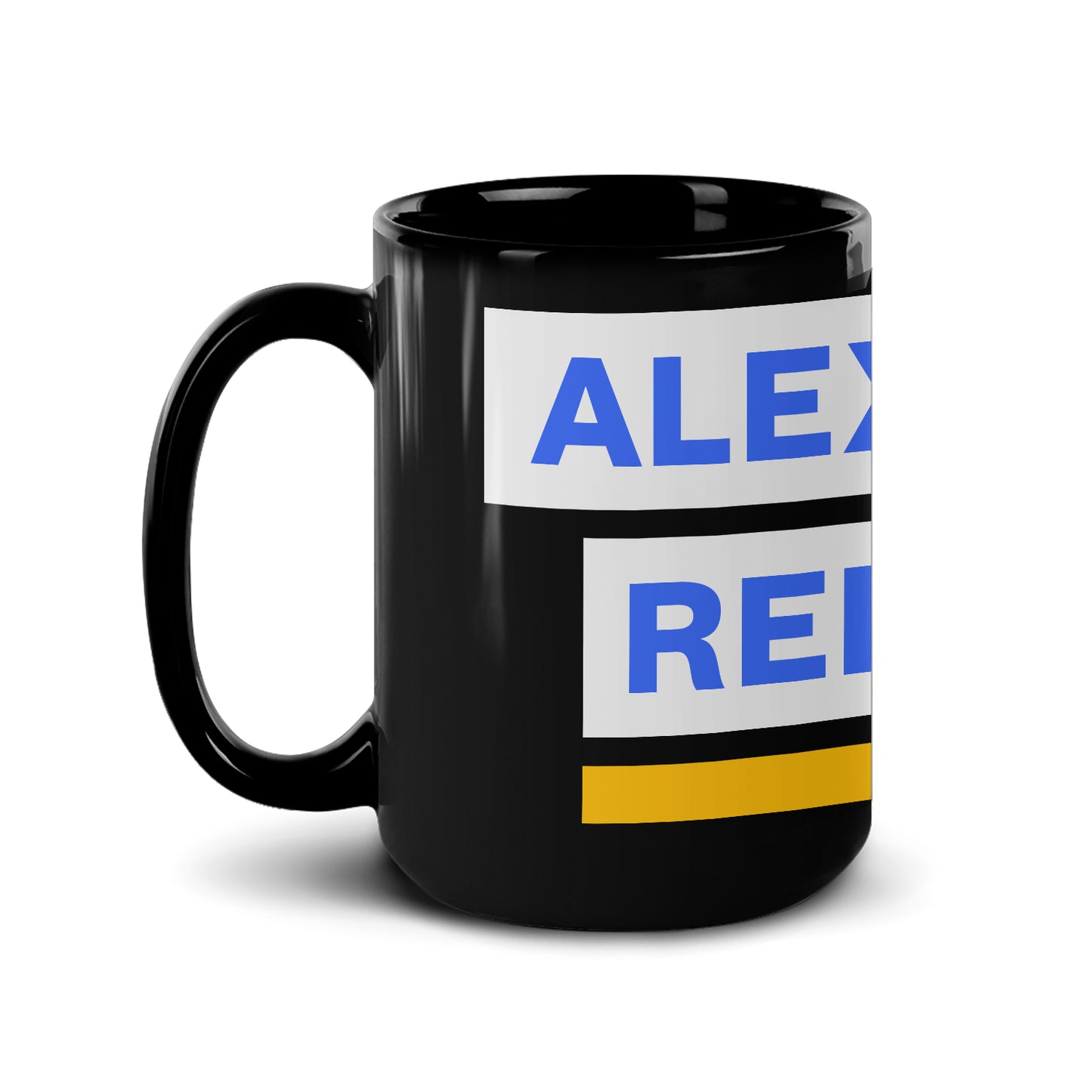 Alex Witt Reports Black Mug