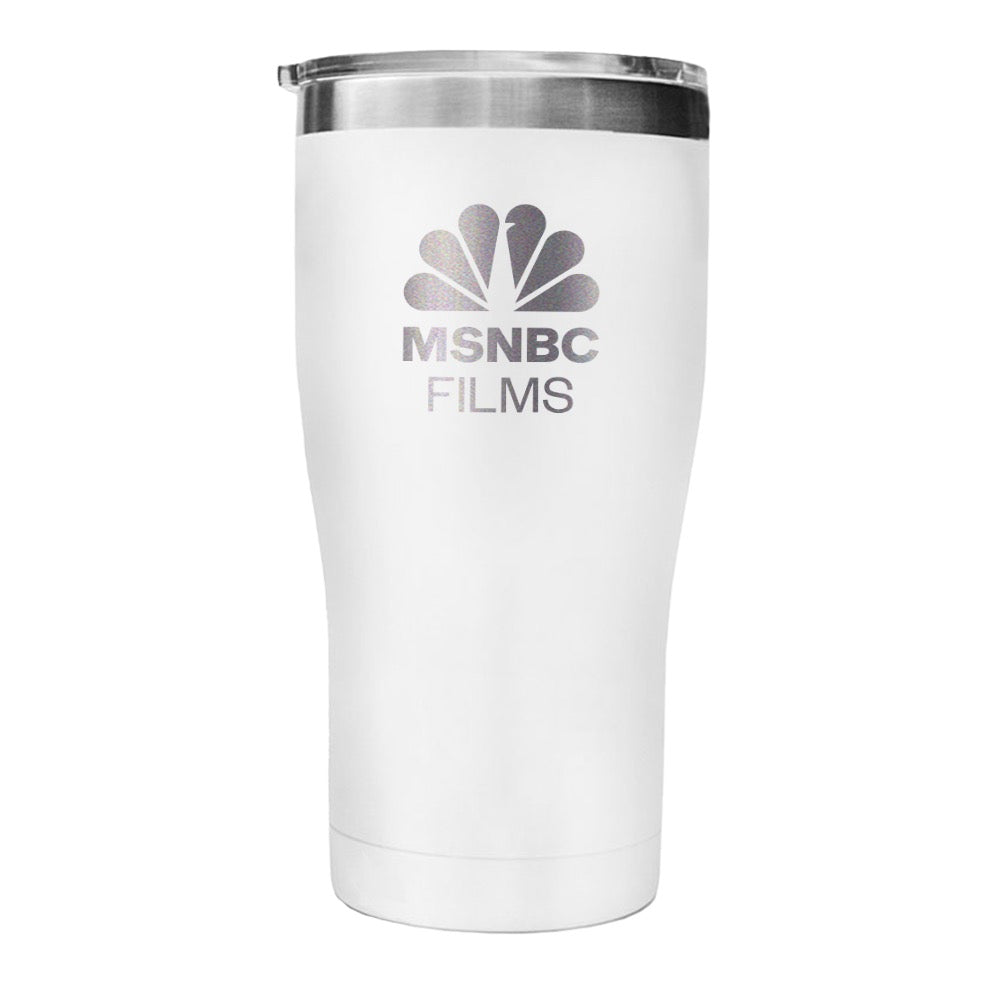 MSNBC Films Logo Stainless Steel Tumbler